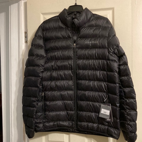 NWT Eddie Bauer Cirruslite Down Jacket - Black - Picture 6 of 11